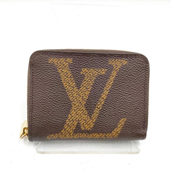 Authentic Louis Vuitton Brown Monogram Giant Coin Purse mn585-112925 - Picture 1 of 9